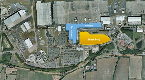 East Midlands Long Stay Car Park Map East Midlands Long Stay Car Park Map