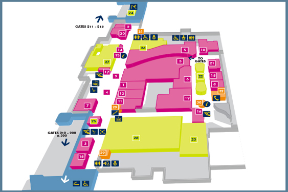 Terminal 2 Manchester Airport