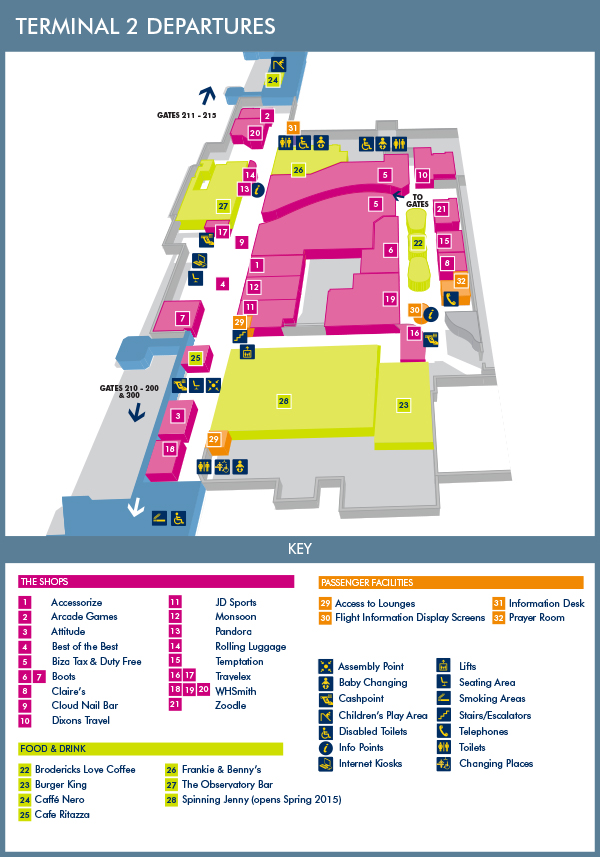 Manchester Airport Parking Terminal 3 Map